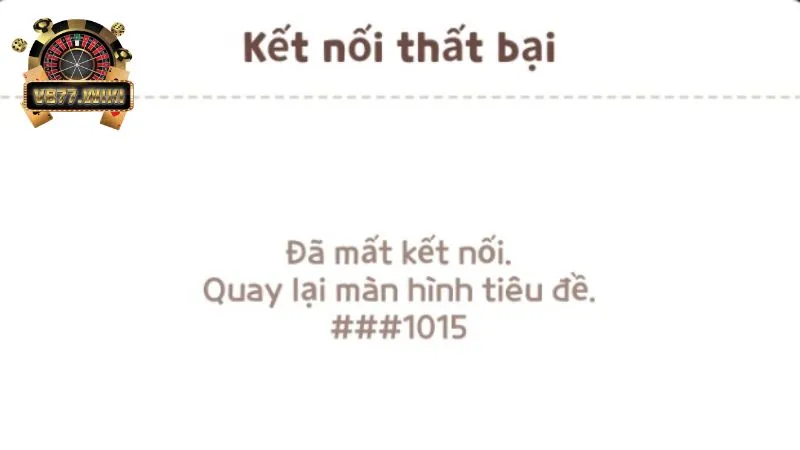 Bạn có thể không đăng nhập được do kết nối mạng yếu, không ổn định